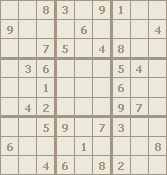 Ett lättare Sudoku
